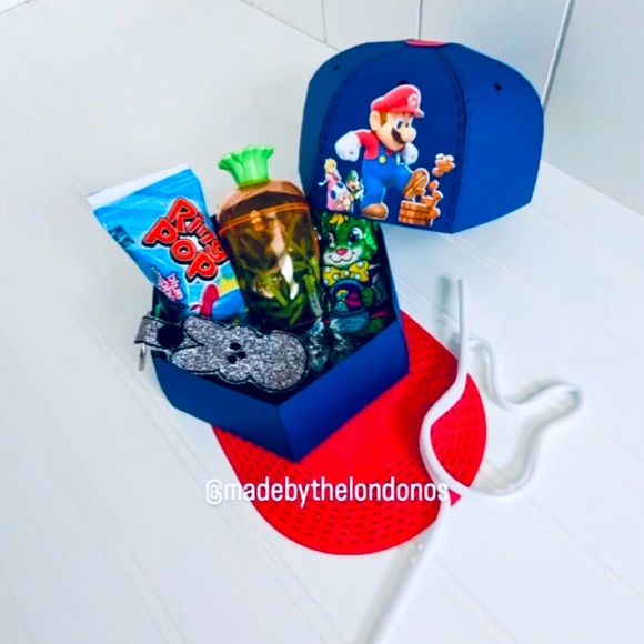 Handmade cardstock baseball caps - Picture 4 of 11